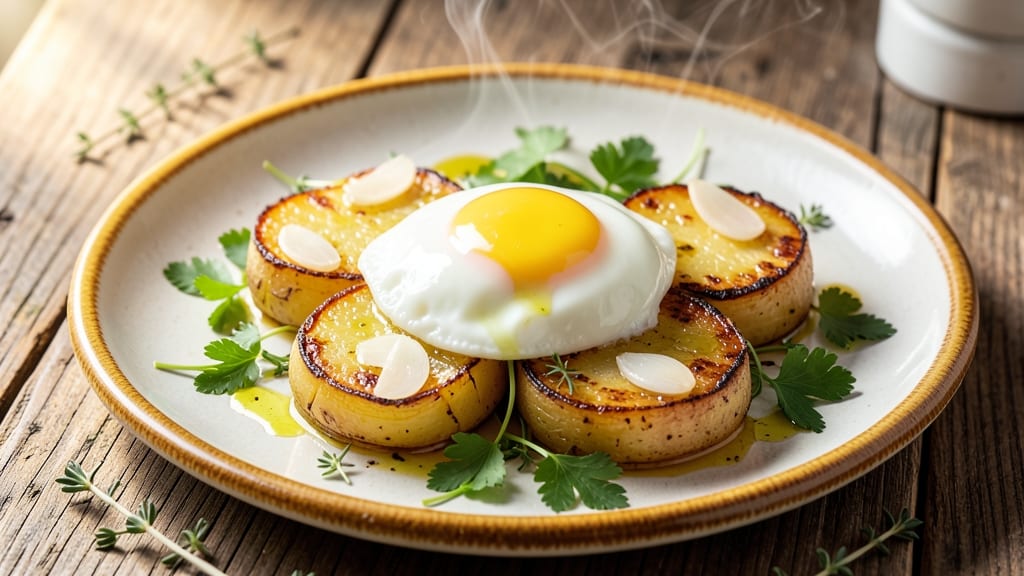 Turnip Egg Recipe: Savory Root Hash With Herbed Crisp