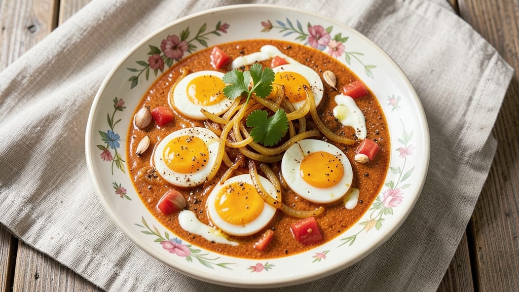 Tasty Egg Curry Recipe: Spiced Tomato Gravy With Soft Eggs