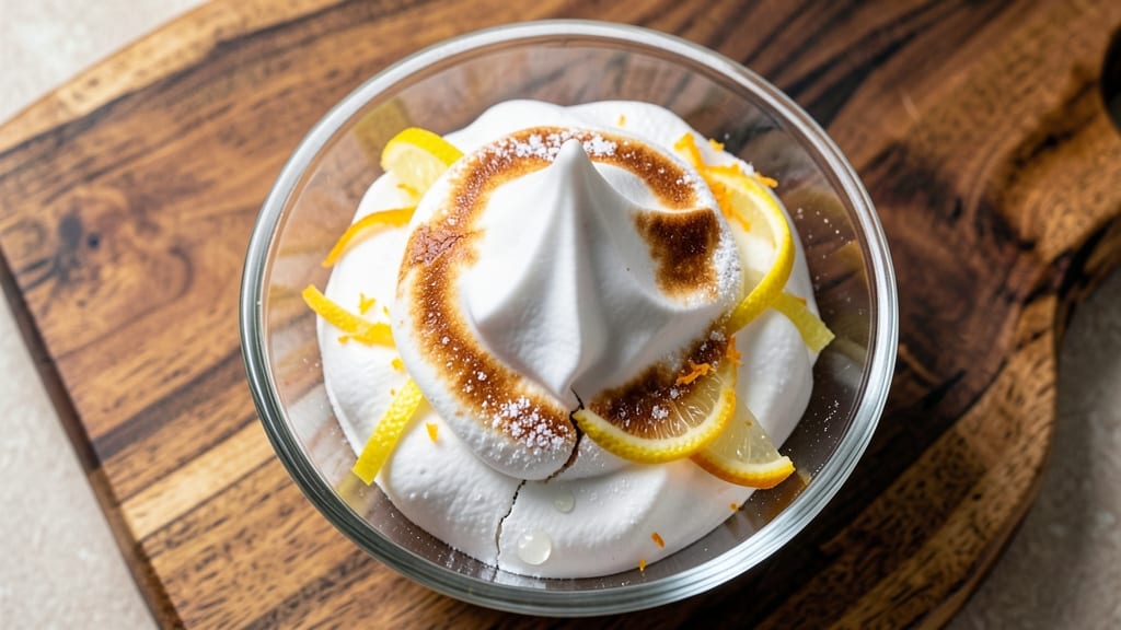 1 Egg Meringue Recipe: Foil-Free Sandpaper Crunch With Citrus Zing