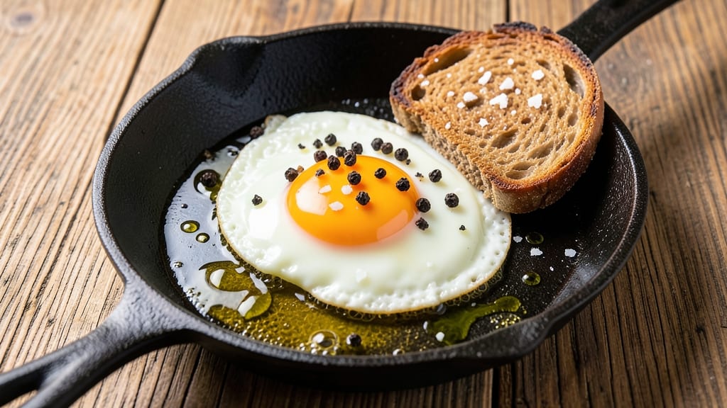 Sunny Side Eggs Recipe: Crispy Whites and Runny Yolk Magic