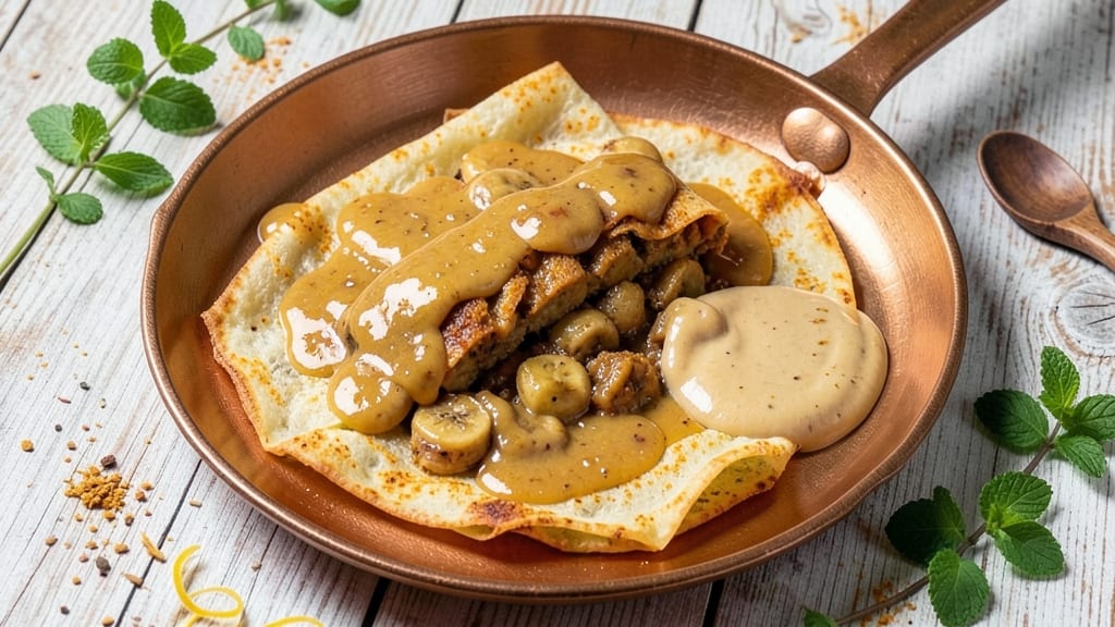 Thai Banana Egg Roti Recipe: Crispy Tortilla Hugging Sweet Spiced Filling