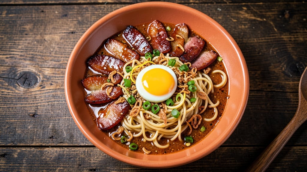 Spam Ramen Noodles and Egg Recipe: Umami-Packed Breakfast Bowl in 20 Minutes