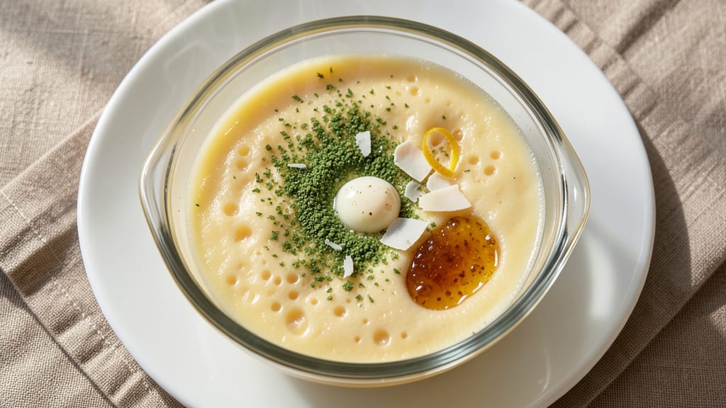 Vietnamese Steamed Egg Recipe: Silky Coconut Milk Cloud in a Cup