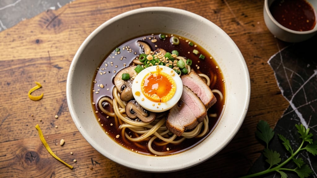 Tamago Ramen Egg Recipe: Silky Yolk Ribbons in Rich Broth