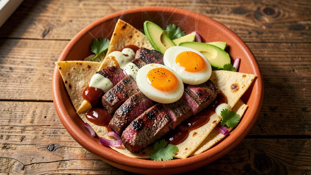 Steak and Egg Tacos Recipe: Crispy Tortillas Hugging Juicy Steak and Runny Yolks