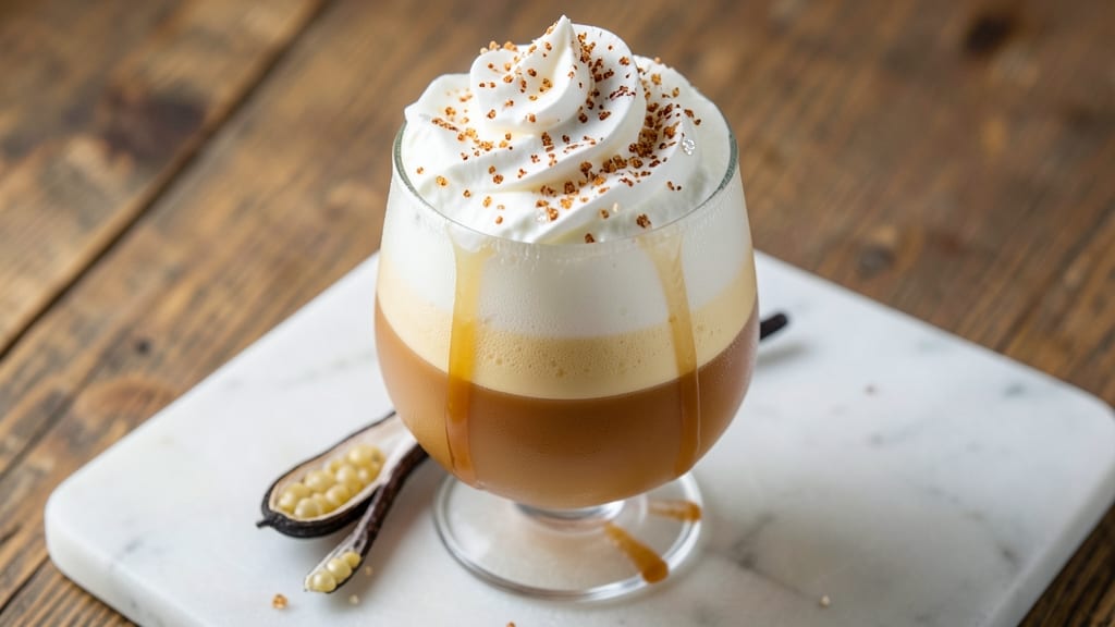 Vanilla Egg Cream Drink Recipe: Iced Vanilla Bean Dream With Custard Swirls