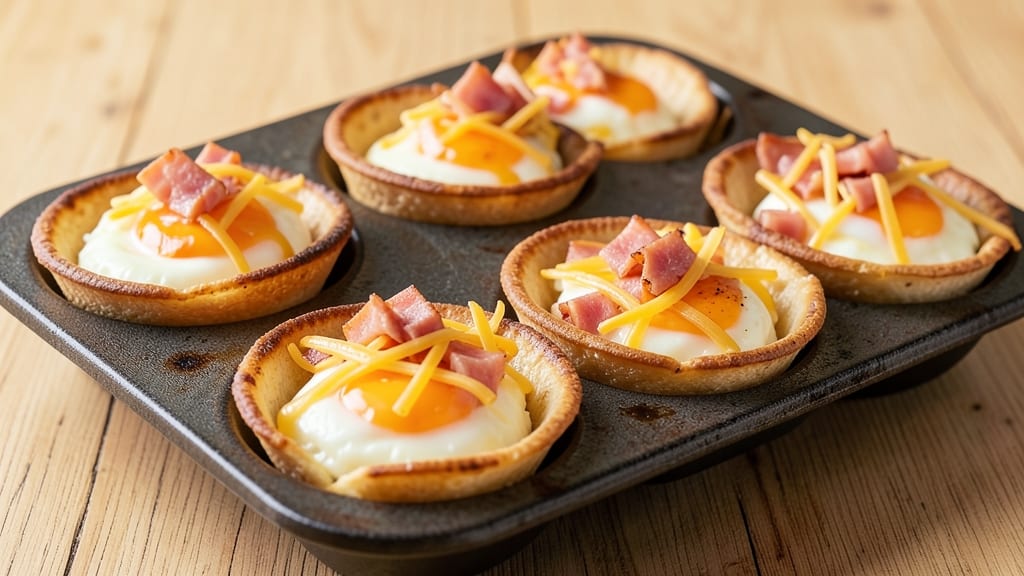 Tortilla Egg Cups Recipe: Crispy Edges and Runny Yolk Magic