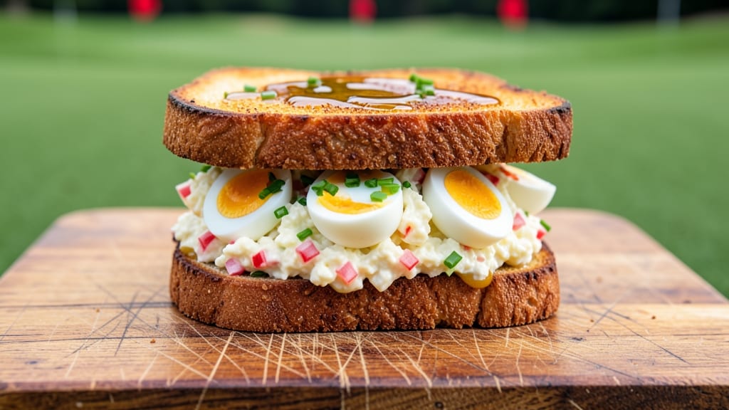 Augusta National Egg Salad Sandwich Recipe: Masterstroke Crispy Bread and Creamy Yolk Magic