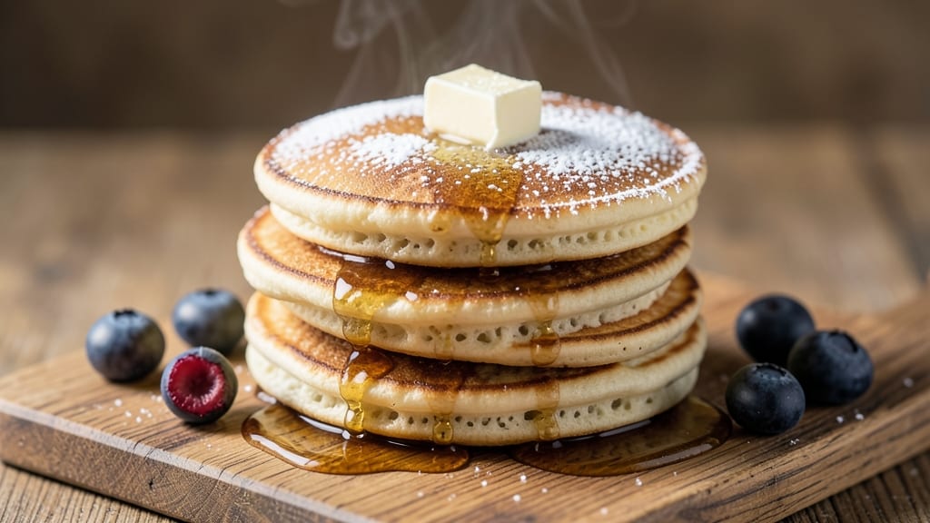 3 Egg Pancake Recipe: Fluffy Stacks in 10 Minutes