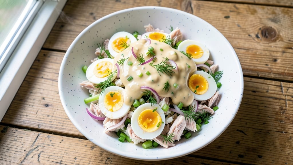 Southern Tuna Salad Recipe With Egg and Mayo: Classic Crunch-Meets-Creamy Texture