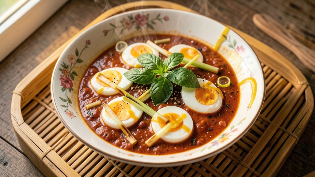 Thai Egg Curry Recipe: Spiced Coconut Cream With Soft-Cooked Eggs