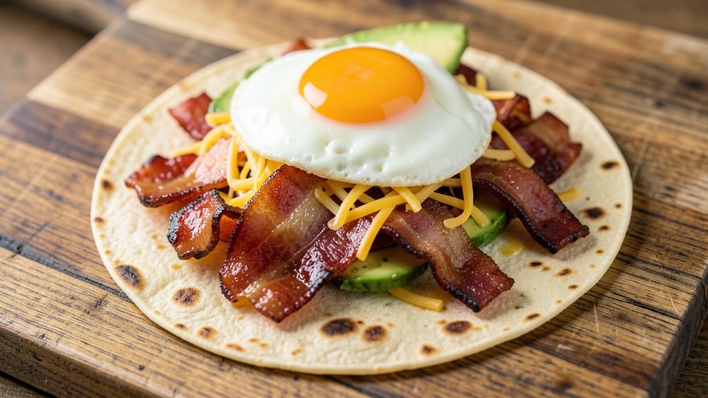 Bacon and Egg Breakfast Tacos Recipe: Crispy Tortillas With Smoky Flavor Burst