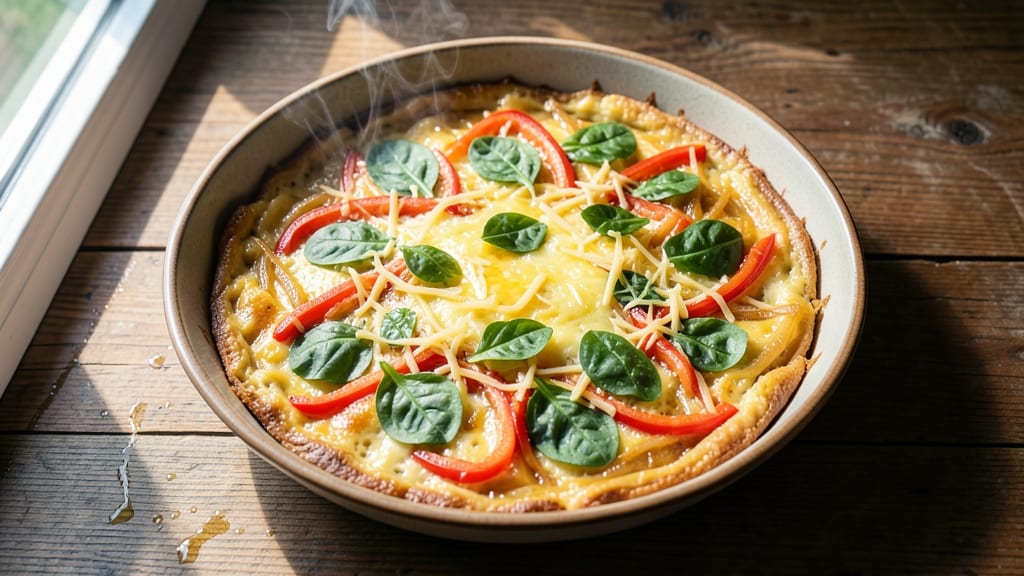 8 Egg Crustless Quiche Recipe: High-Protein Breakfast in One Pan