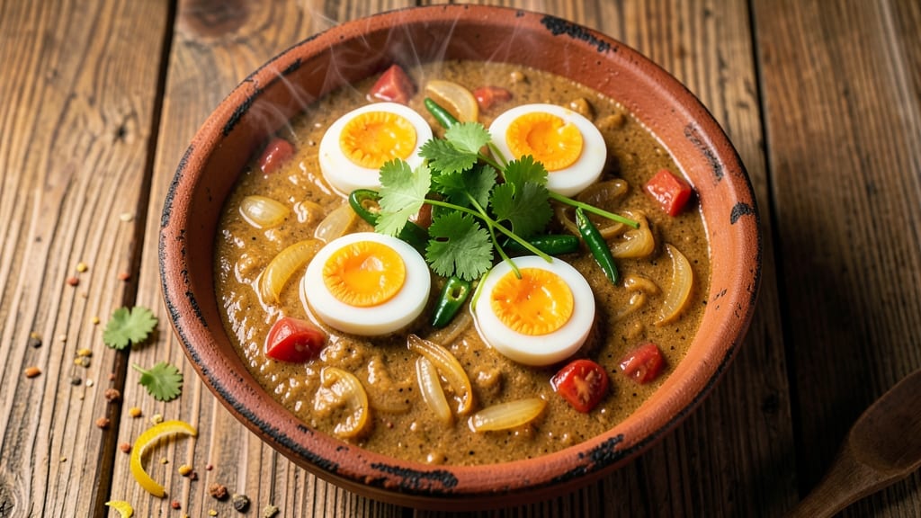 Authentic Egg Curry Recipe: Spiced Tomato Gravy With Silky Eggs
