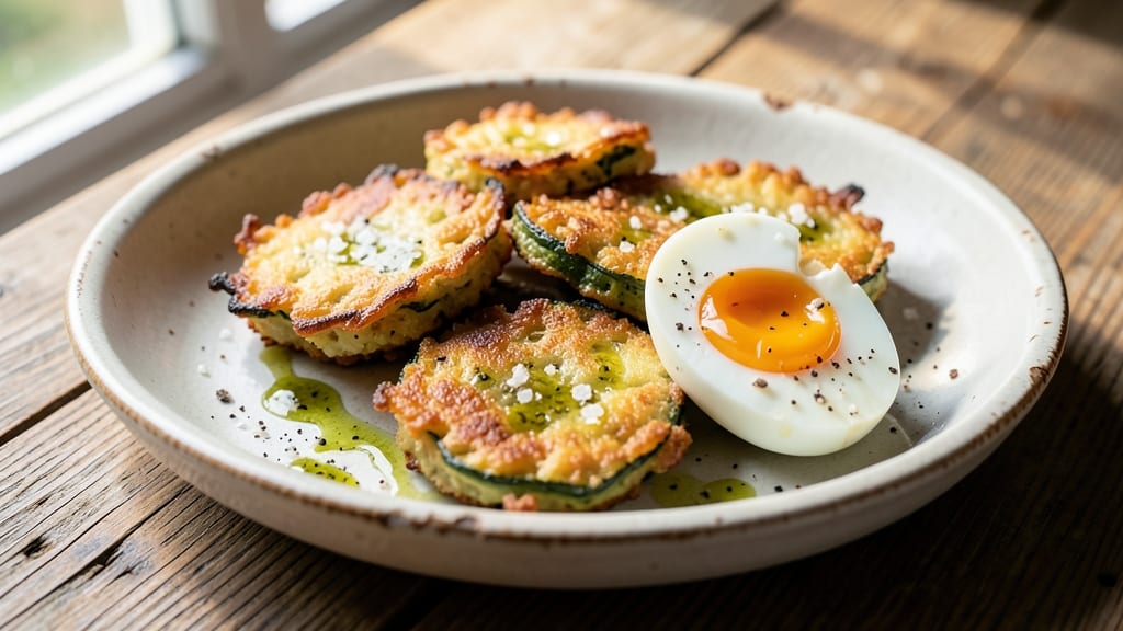 Zucchini, Egg, and Flour Recipe: Savory Fritters With Crispy Edges