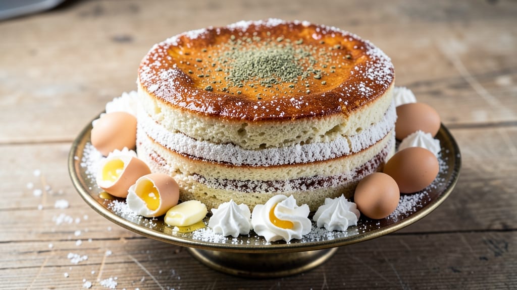 Swedish Egg Cake Recipe: Light-as-Air Clouds With Buttery Crunch