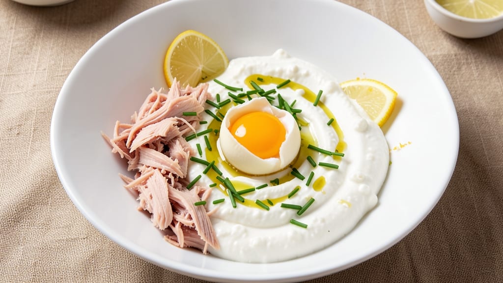 Tuna Egg Cottage Cheese Recipe: High-Protein Breakfast Bowl With Savory Crunch