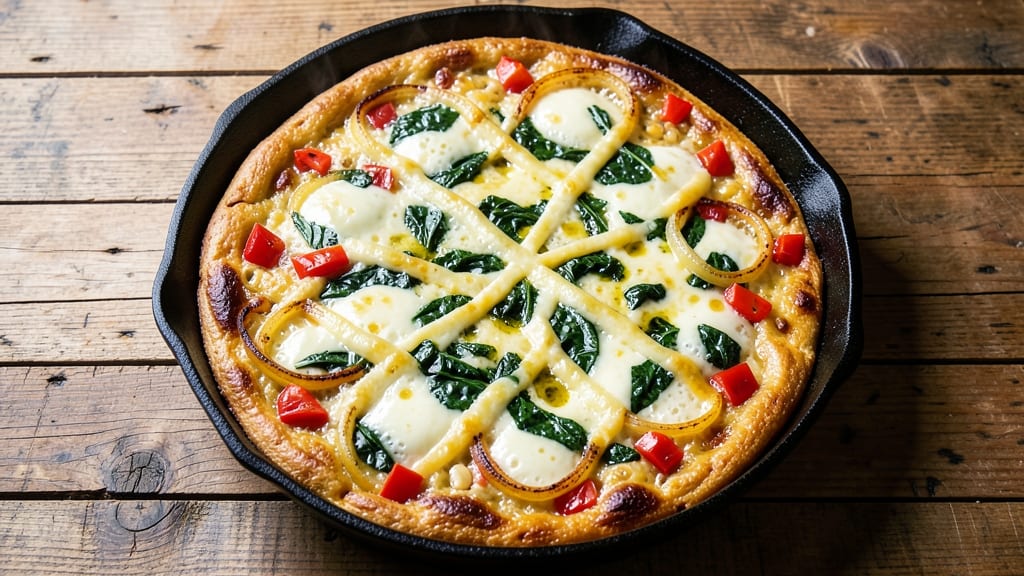 12 Egg Baked Frittata Recipe: Crowd-Pleasing Crispy Edges and Set Yolk Magic