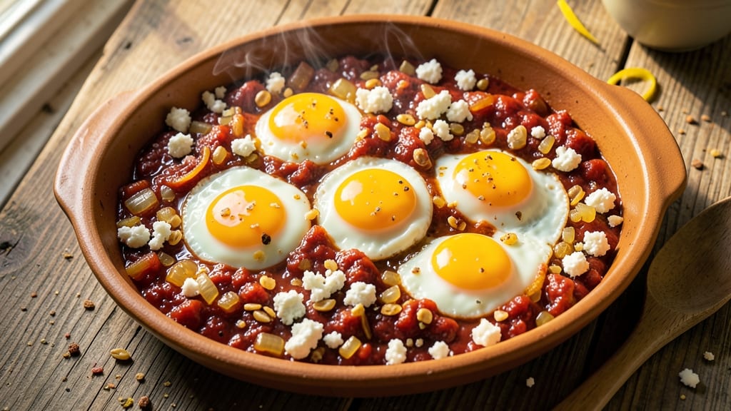 Viral Feta Egg Recipe: Crispy Top, Creamy Yolk Magic