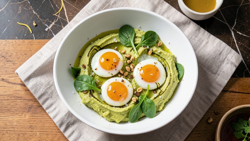 Avocado Egg and Spinach Recipe: Savory Scramble With Creamy Avocado Swirls