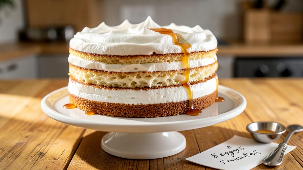 8 Egg Cake Recipe: Moist and Dense Without a Crumb of Dryness
