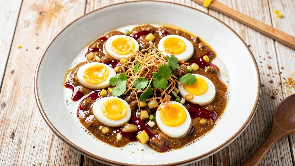 Veg Egg Curry Recipe: Spiced Coconut Milk Velvety in 25 Minutes