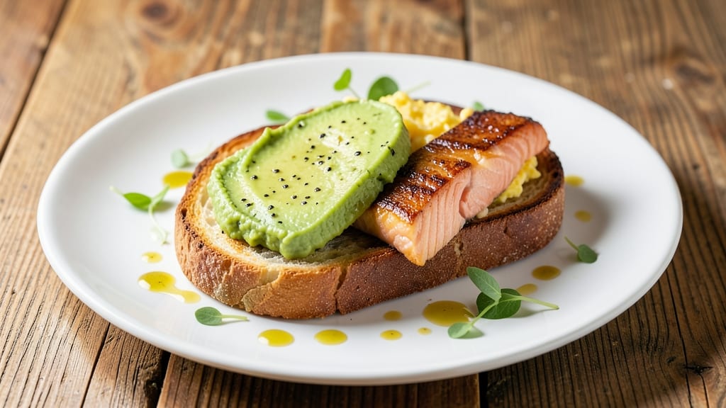 Avocado Salmon Egg Toast Recipe: Crispy Crust Meets Creamy Yolk Magic