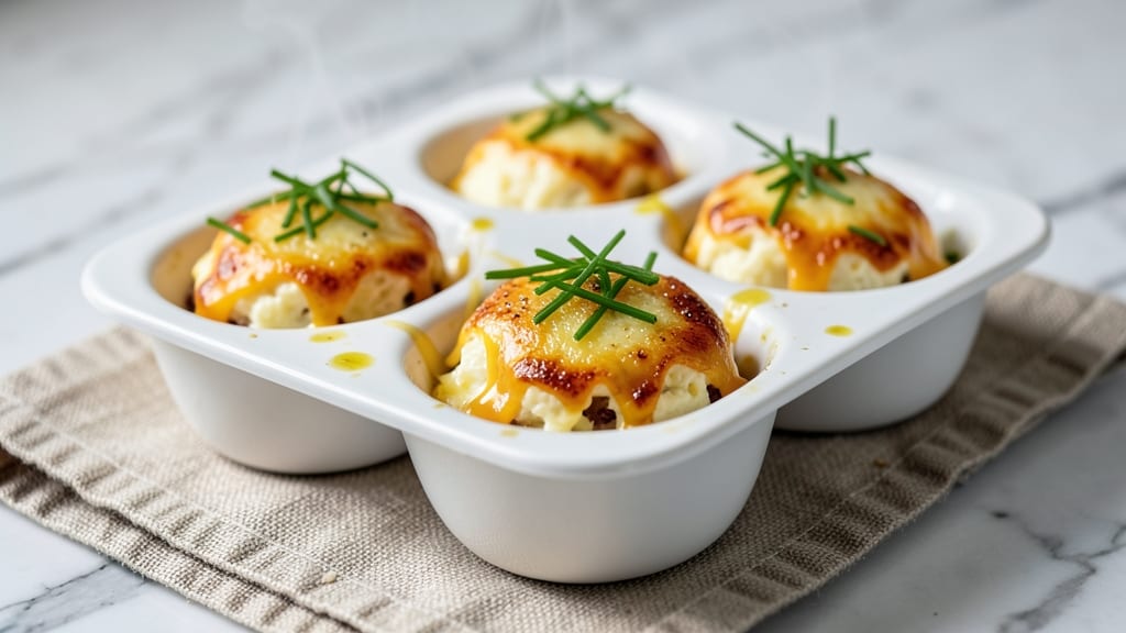Steamed Egg Bites Recipe: Silky Yolk Magic in Mini Muffin Cups