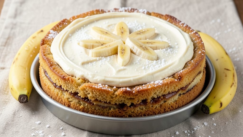 2 Egg Banana Cake Recipe: Moist Layers Without a Drop of Oil