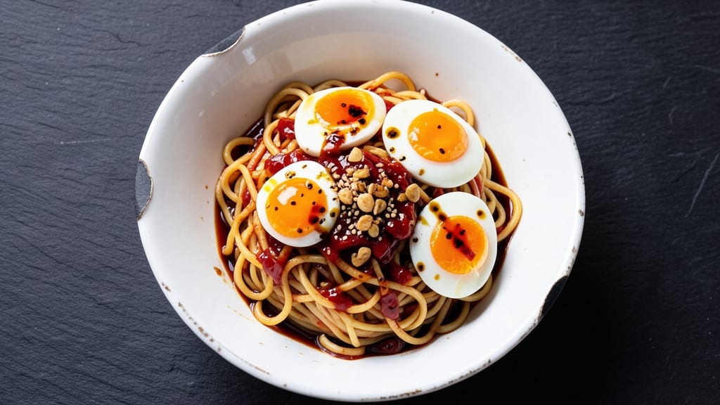 Spicy Egg Noodles Recipe: Bold Garlic-Chili Heat in 20 Minutes