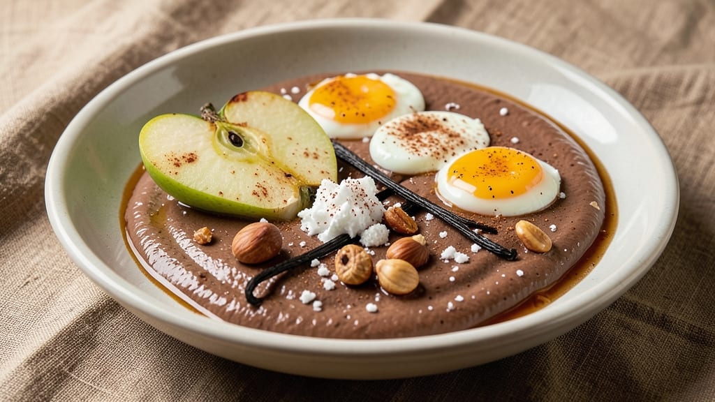 Apple Egg Cocoa Powder Recipe: Breakfast Mousse With Chocolate Depth