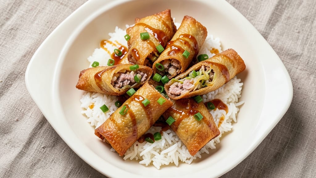 Shanghai Egg Rolls Recipe: Crispy Tortilla Wraps With Silky Yolk Magic