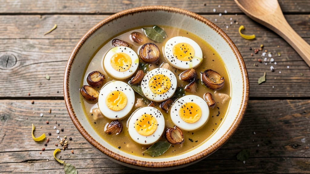 Spanish Garlic Egg Soup Recipe: Silky Smooth With Umami Depth