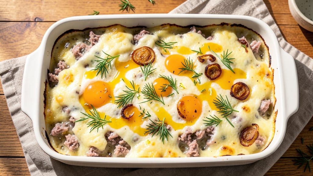 Tuna and Egg Casserole Recipe: Crispy Top, Creamy Egg Magic
