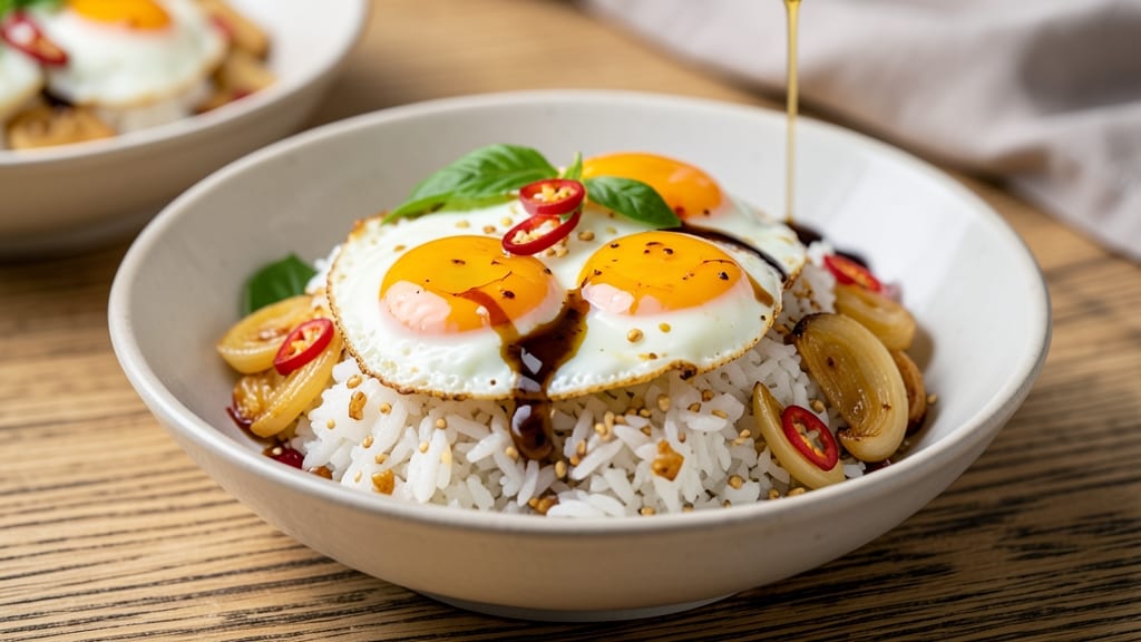 Thai Egg Rice Recipe: Fragrant Jasmine Rice With Silky Coconut-Curdled Yolk
