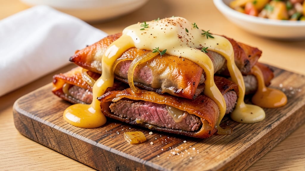 Sullivan's Philly Cheesesteak Egg Rolls Recipe: Crispy Tortilla Wraps Packed With Steakhouse Flavor