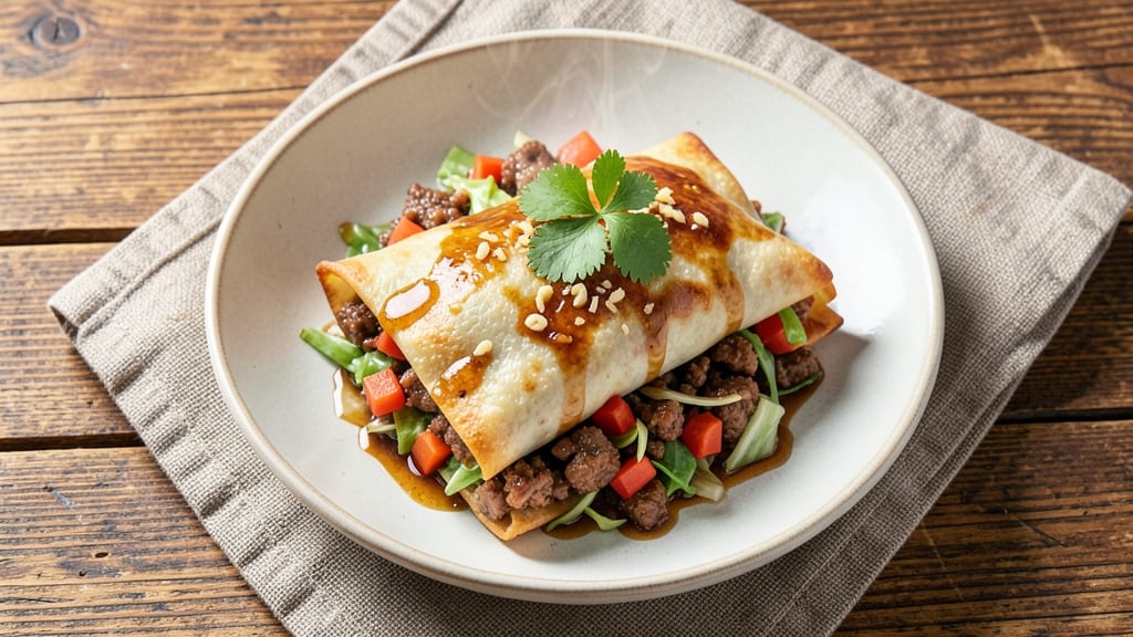 Stuffed Egg Rolls Recipe: Crispy Tortilla Wraps With Hidden Savory Fillings