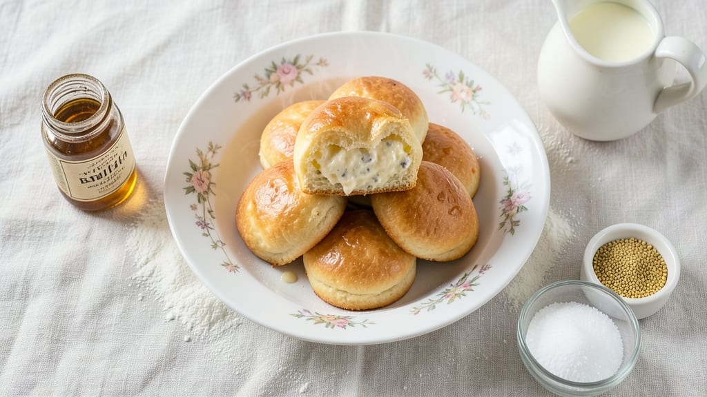 Steamed Egg Custard Buns Recipe: Pillowy Clouds With Silky Yolk Magic