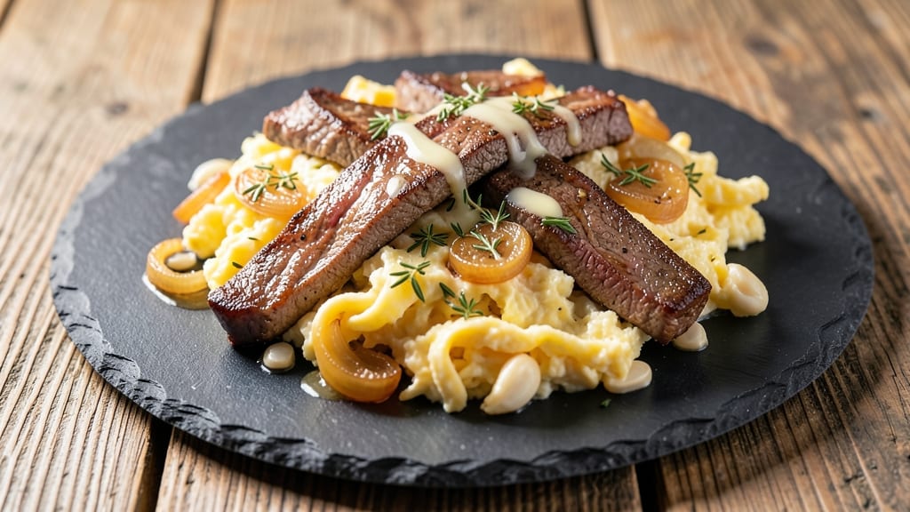 Steak and Egg Scramble Recipe: Savory Protein-Packed Breakfast in One Skillet