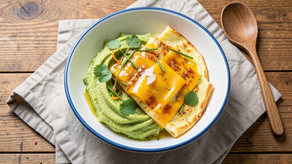 Avocado Egg Omelette Recipe: Creamy Avocado and Fluffy Eggs in 10 Minutes