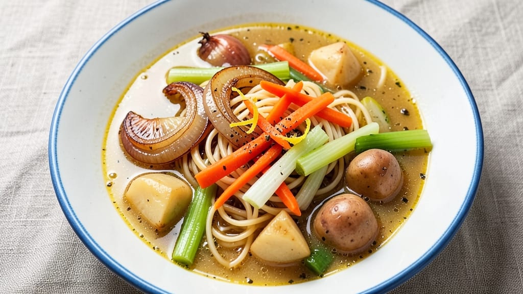 Vegetable Soup With Egg Noodles Recipe: Cozy One-Pot Warmth in 30 Minutes