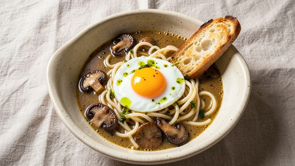 Sous Vide Ramen Egg Recipe: Silky Yolk Magic With Crispy Bread Cradle