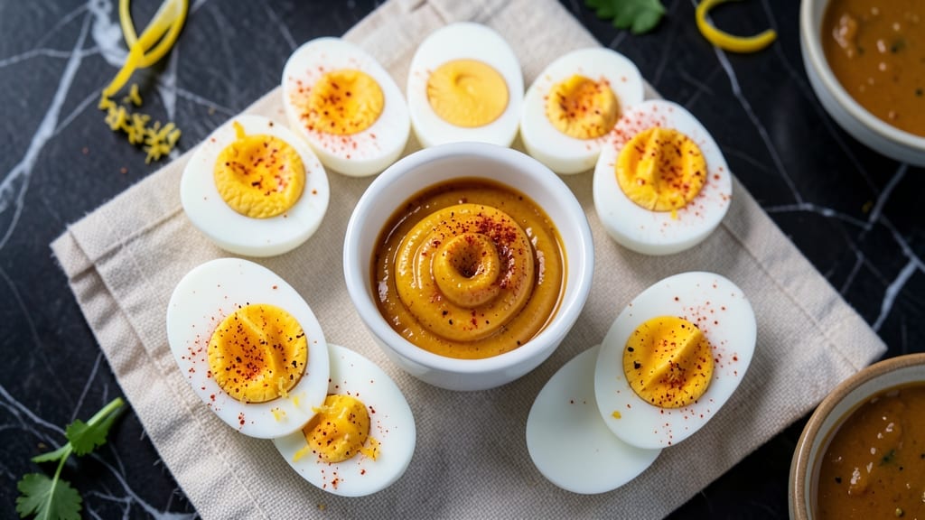 Single Deviled Egg Recipe: Crunchy Toppers and Silky Yolk Magic