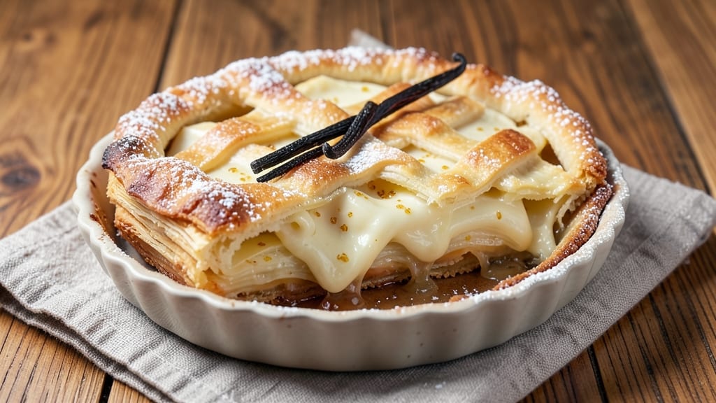 Special Egg Pie Recipe: Foil-Sealed Crunch With Vanilla Bean Streaks