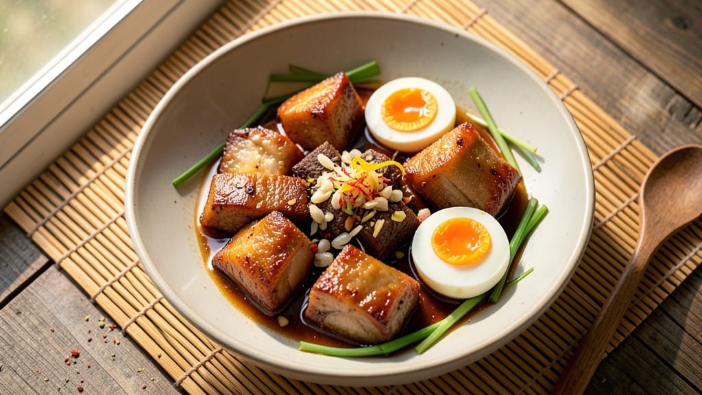 Vietnamese Braised Pork Belly and Egg Recipe: Caramelized Glaze Meets Silky Yolk Magic