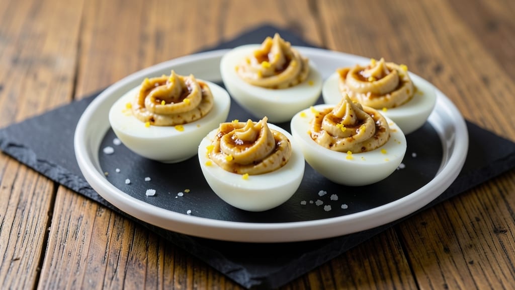 Atkins Deviled Eggs Recipe: Low-Carb Creaminess With Mustard Kick