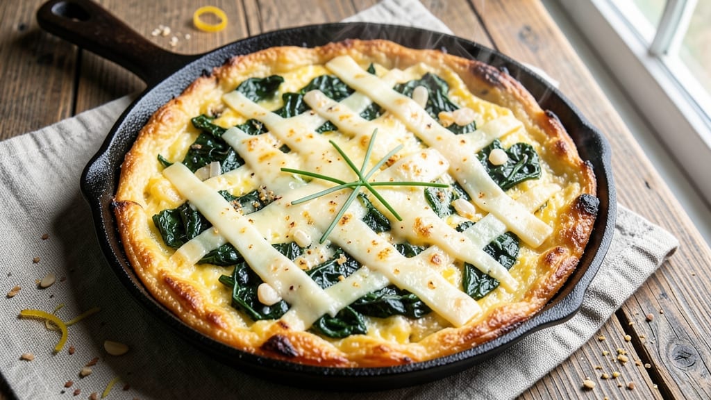 8 Egg Frittata Recipe: Fluffy Layers and Runny Yolk Magic