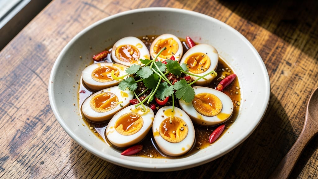 Thai Egg Salad Recipe: Zesty Lime and Chili Crunch in 15 Minutes