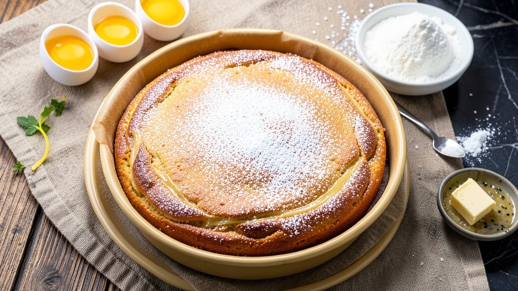 Six Egg Cake Recipe: Fluffy Layers and Vanilla Bean Swirls